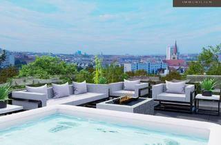 Maisonette kaufen in 1160 Wien, DACHGESCHOSS-MAISONETTE AUF 3 EBENEN MIT PANORAMABLICK ÜBER WIEN
