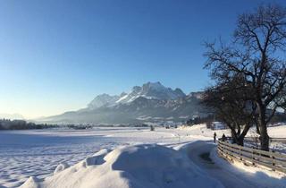 Wohnung mieten in Kitzbühel, 6380 Sankt Johann in Tirol, St. Johann: MIETE - große 109 m² schöne teilmöblierte 4 Zimmerwohnung " mit "Kaiserblick"