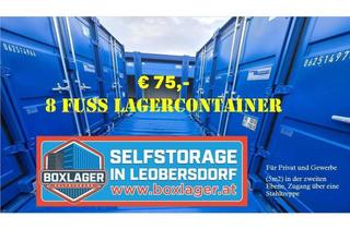 Lager mieten in Kurze Gasse 5-7, 2544 Leobersdorf, Container Lager Lagerraum Lagerplatz Garage mieten, Selfstorage, südlich von Wien / Baden / Leobersdorf, Boxlager
