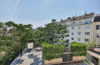 Wohnung kaufen in Kunzgasse, 1020 Wien, ++NEU++ Altbau-Charme mit Balkon! Traumhafte 3-Zimmer-Wohnung mit große Terrasse 10 m² und Ausblick! Nur 1 Minute zum Augarten!