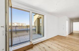 Wohnung kaufen in Kollonitschgasse, 2700 Wiener Neustadt, PROVISIONSFREI! Letzte noch verfügbare Dachgeschoß-Wohnung | 3 Zimmer zentral begehbar | Terrasse mit Fernblick