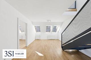 Maisonette kaufen in Hetzgasse, 1030 Wien, Exklusive Dachgeschoss-Maisonette mit Terrasse und Galerie – Wohnen über den Dächern Wiens