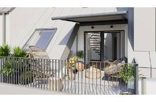 Wohnung kaufen in 4020 Linz, Freude an schönem Detail - Neubau-Dachgeschoss-Wohnung mit Empore über den Dächern von Linz!