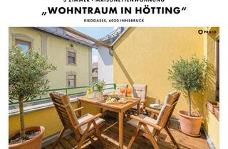 Maisonette kaufen in Riedgasse 19, 6020 Innsbruck, WOHNTRAUM IN HÖTTING – 3 ZIMMER - MAISONETTENWOHNUNG
