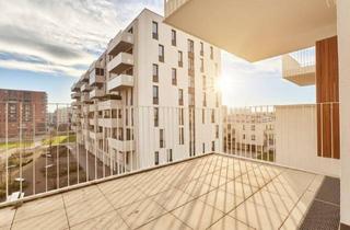Wohnung mieten in 1210 Wien, Exklusive Neubauwohnung mit großzügigem Balkon und Stellplatz – Stilvoll wohnen in modernem Ambiente