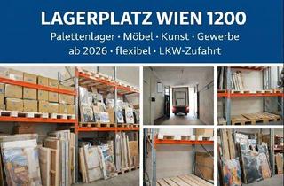 Gewerbeimmobilie mieten in Wehlistraße, 1200 Wien, Lagerplatz in Wien ab 2026 – flexibel & zentral
