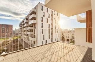 Wohnung mieten in 1210 Wien, Exklusive Neubauwohnung mit großzügigem Balkon und Stellplatz – Stilvoll wohnen in modernem Ambiente