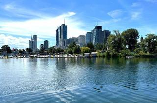 Wohnung kaufen in Donau, 1220 Wien, PROVISIONSFREI - THE WATERFRONT CURIOSITY - ABSOLUTE SELTENHEIT – EIGENGRUND BEI DER ALTEN DONAU!