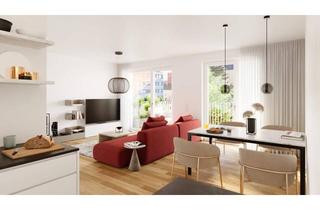 Wohnung kaufen in 4020 Linz, Ideal für Singles, Pärchen oder Studenten - perfekt aufgeteilte 2-Zimmer-Neubauwohnung mit hofseitiger Loggia - Neubauwohnprojekt PILLmein