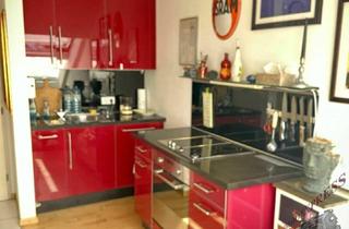 Wohnung kaufen in 5026 Salzburg, Liebevolle 2 Zimmer- oder Atelierwhg. - DG - Salzburgblick - gemauerter Kaminofen - Sichtdachstuhl