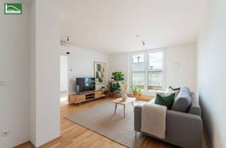 Wohnung kaufen in Tokiostraße, 1220 Wien, Sofort Mieteinnahmen generieren! Moderner Neubau – bereits vermietet. Bei der U1 Kagran und der Alten Donau. Hochwertig ausgestattet inklusive Küche.