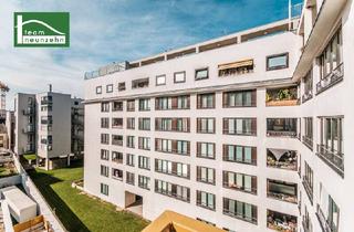 Wohnung kaufen in Tokiostraße, 1220 Wien, AB JUNI BESTANDSFREI. Oder sofort Mieteinnahmen generieren! Neubau bei der U1 Kagran und der Alten Donau. Hochwertig ausgestattet inklusive Küche.