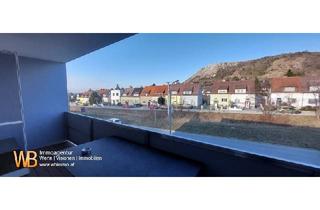 Wohnung kaufen in 2410 Hainburg an der Donau, Provisionsfrei !! NEUBAU ~60m² + 13m2 Loggia + Garage + Blick auf den Braunsberg