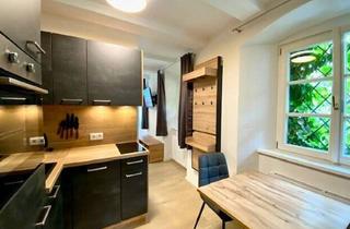 Wohnung kaufen in 6060 Hall in Tirol, Wunderschöne Garonniere in kernsaniertem Stadthaus in Top Lage von Hall