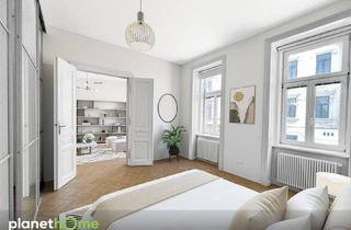Wohnung kaufen in 1150 Wien, City Flair pur: Stilvolle 2-Zimmer-Altbauwohnung, modern & klimatisiert
