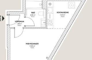 Wohnung mieten in 1120 Wien, Ab Feb/26: Kleine Moderne Mietwohnung beim Bahnhof Meidling
