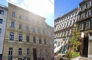 Anlageobjekt in Hernalser Hauptstraße, 1170 Wien, Zwei Zinshäuser - 97 % bestandsfrei und entkernt- 7 Gehminuten zur U6 Alser Straße