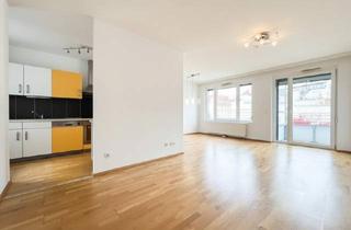 Wohnung mieten in Karmelitermarkt, 1020 Wien, Moderne 3-Zimmer-Wohnung mit Loggia zum ruhigen Innenhof – Nähe Karmelitermarkt