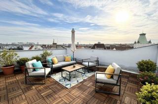 Penthouse kaufen in 1050 Wien, Rohdiamant im Dachgeschoss – Loftartige Eigentumswohnung mit Entwicklungsspielraum in unmittelbarer U4 Nähe