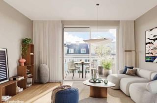 Penthouse kaufen in Michaelerstraße 15, 1180 Wien, Stilvolles Wohnen in Währing: 2-Zimmer Erstbezug mit Balkon und Geothermie