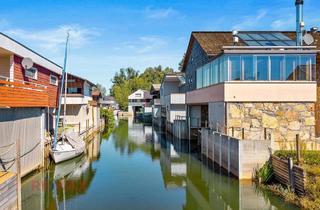 Haus kaufen in In Der Schanz 125, 6971 Hard, Direkt am Wasser: Exklusives Bootshaus mit Luxuskomfort