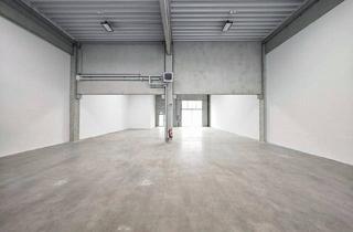 Büro zu mieten in 2100 Korneuburg, Beidseitig andienbare Lager- und Produktionshalle (ca. 286 m²) mit Büro- und Aufenthaltsräumen