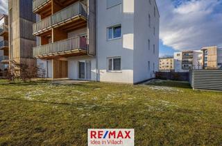 Wohnung kaufen in 9500 Villach-Innere Stadt, Neuwertige Gartenwohnung mit Terrasse & Tiefgarage