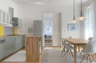 Wohnung mieten in Mariahilferstraße Straße, Naschmarkt, 1060 Wien, expat flat: möblierte 4-Zimmerwohnung (2 Schlafzimmer) nahe Mariahilfer Straße