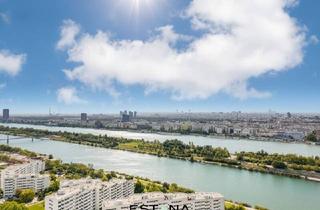 Wohnung kaufen in Wagramer Straße, 1220 Wien, Wohnen am Wasser mit Blick über die Stadt Wien - provisionsfrei