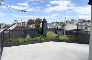 Wohnung kaufen in 1030 Wien, PROVISIONSFREI nahe Belvedere! Luxuriöse 6-Zimmer-Erstbezug-Dachterrassen-Wohnung mit Outdoor-Pool in historischem Gebäude