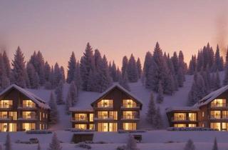 Wohnung kaufen in 9571 Sirnitz, Kärnten: Hochrindl-Nähe Turracher Höhe: Penthaus! Zweitwohnsitz! Erstbezug! Honorarfrei für Käufer: innen! Schneesicherheit auf über 1600 Meter!