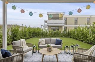 Wohnung kaufen in Färberstraße, 2540 Bad Vöslau, PROVISIONSFREI! Ansprechende 3-Zimmer-Gartenwohnung mit offenem Wohn-/Essbereich | Sonnenterrasse