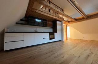 Wohnung mieten in 6850 Dornbirn, Generalsanierte 2-geschossige Innenstadtwohnung mit Aussicht!