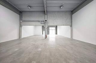 Büro zu mieten in 2100 Korneuburg, Beidseitig andienbare Lager- und Produktionshalle (ca. 286 m²) mit Büro- und Aufenthaltsräumen