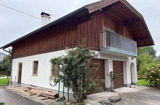 Einfamilienhaus kaufen in 4880 Sankt Georgen im Attergau, Klein aber Fein - Haus mit 2 Zimmerwohnung, 2 Garagen und Garten