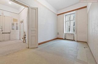 Wohnung kaufen in Clusiusgasse, 1090 Wien, " Das Fenster zum Hof" /Clusiusgasse im 2ten Liftstock, sanierungsbedürftige 3 Zimmer, ca. 68,47 m²