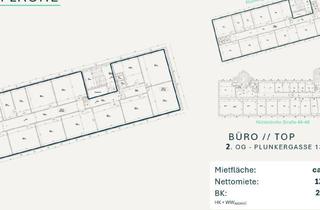 Büro zu mieten in Plunkergasse 13-15, 1150 Wien, Moderne, helle Büroflächen in ruhigen Lage - ideal für Verein, Verwaltung oder Schulungszwecke