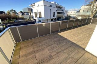 Wohnung mieten in 2102 Bisamberg, Repräsentative, neue 4 Zimmer Wohnung mit großer Terrasse, 2 Garagenplätzen und Blick auf den BISAMBERG