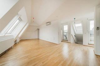 Maisonette mieten in Linke Wienzeile 64, 1060 Wien, Maisonettewohnung im Dachgeschoss mit atemberaubender Aussicht