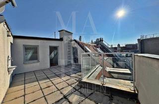 Maisonette mieten in 1090 Wien, Großzügige Dachterrassenmaisonette beim Lycee Francais