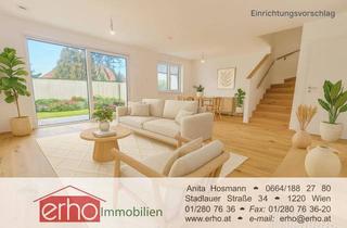 Reihenhaus kaufen in 2104 Spillern, ERSTBEZUG: Modernes Reihenhaus mit Garten & 2 Stellplätzen in Spillern