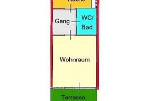 Garconiere mieten in 8047 Graz, Provisiosnfreie Groß-Garconiere mit Tiefgarage, Terrasse und Kleingarten in LKH-Nähe/Ragnitz