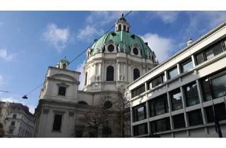 Wohnung mieten in Karlsplatz, 1040 Wien, 4-Zimmer-Wohnung mit zwei eigenen Terrassen direkt beim Karlsplatz!