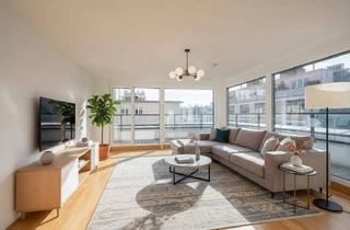 Wohnung kaufen in 1200 Wien, Moderne, lichtdurchflutete DG-Wohnung: 3,5 Zimmer mit Terrasse, Nähe U4 Friedensbrücke