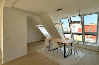 Wohnung kaufen in 1050 Wien, Erstbezug! Dachgeschoss – Terrasse & Weitblick inklusive!