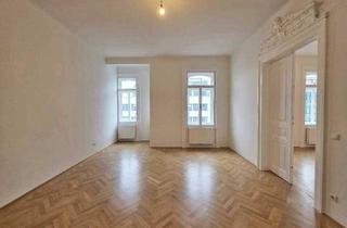 Wohnung mieten in Mariahilfer Straße, 1060 Wien, MARIAHILFER STRASSE | 3-Zimmer-Altbauwohnung mit Balkon | U3 Zieglergasse | barrierefreier Lift