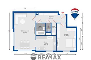 Wohnung mieten in 1100 Wien, "Helle 2-Zimmer-Wohnung mit Garagenplatz!"