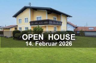 Haus kaufen in Salzburger Grenze Und Oberinnviertler Seengebiet, 5142 Eggelsberg, Stilvolles Ein- Zweifamilienhaus mit Doppelgarage und großen Garten