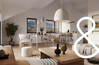 Wohnung kaufen in 5082 Glanegg, UNTERSBERGBLICK DELUXE! PROVISIONSFREIES 4-ZIMMER DACHGESCHOSSJUWEL