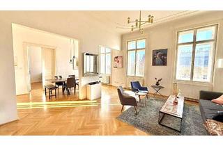 Wohnung mieten in 1060 Wien, Teils möblierte Altbauwohnung mit historischem Charme im Herzen des 6. Bezirks